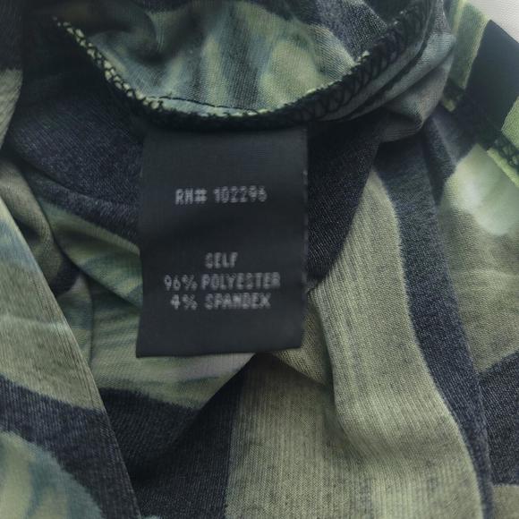 Connected Apparel Women Career Formal Pleated Waist Faux Wrap Size 6 Dress - Picture 7 of 12